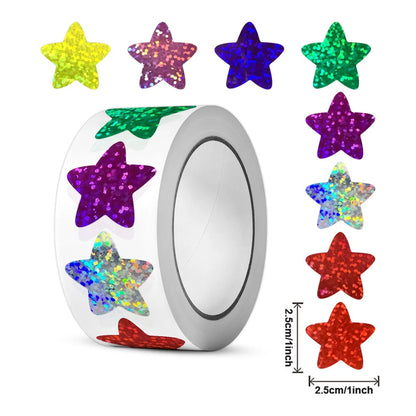 Holographic Star Sticker Roll
