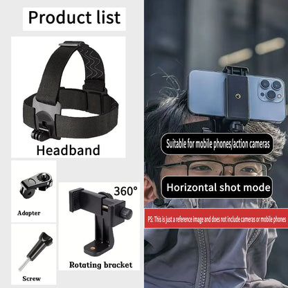 Adjustable Chest Mount for Action Cameras & Phones
