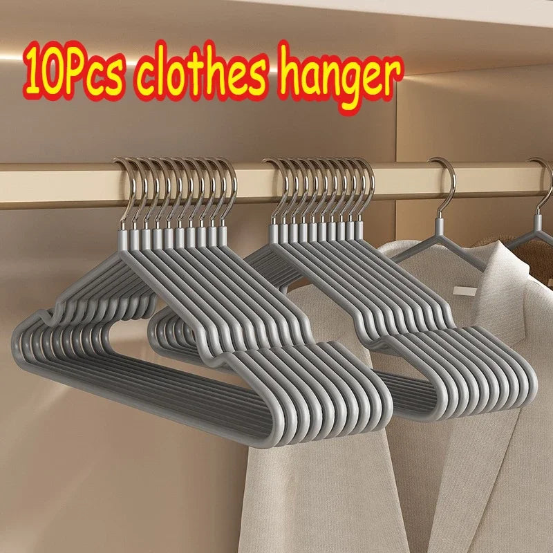 Non-Slip Metal Clothes Hangers for Suits, Jackets & Shirts