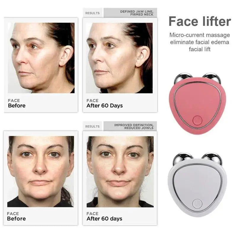 Electric Microcurrent Facial Massage & Firming Device