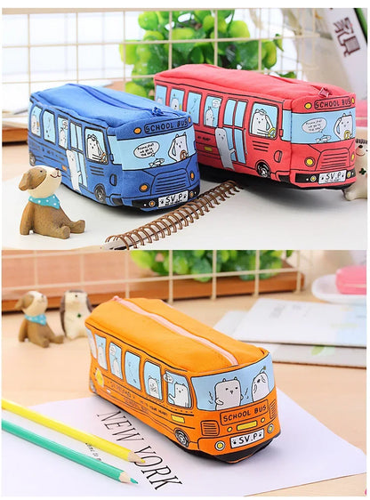 School Bus Pencil Case