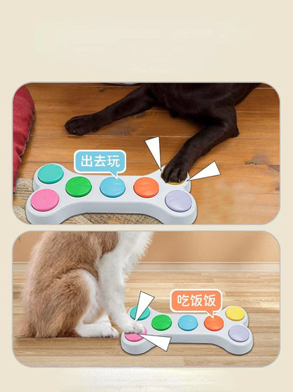 Recordable Pet Communication Buttons Soundboard