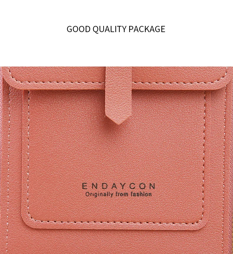 Touchscreen Phone Crossbody Wallet Bag