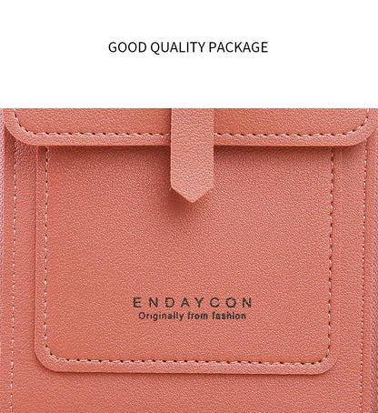 Touchscreen Phone Crossbody Wallet Bag