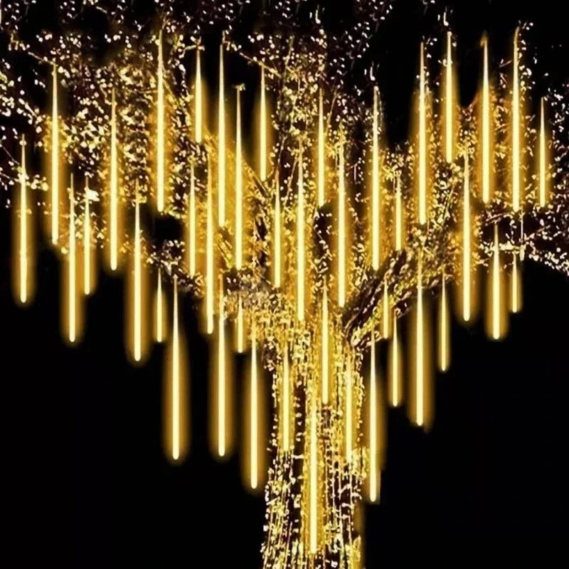 LED Meteor Shower Christmas String Lights
