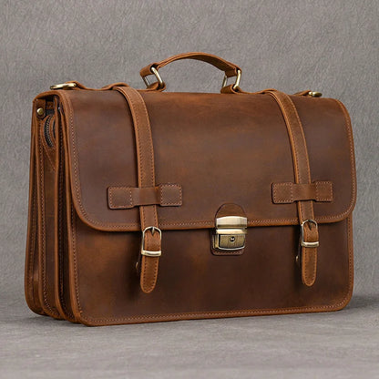 Luxury Leather Briefcase