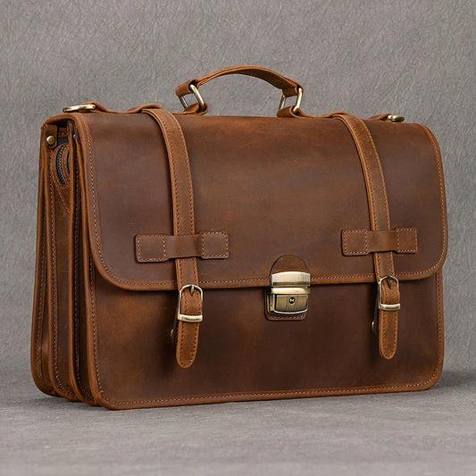 Luxury Leather Briefcase