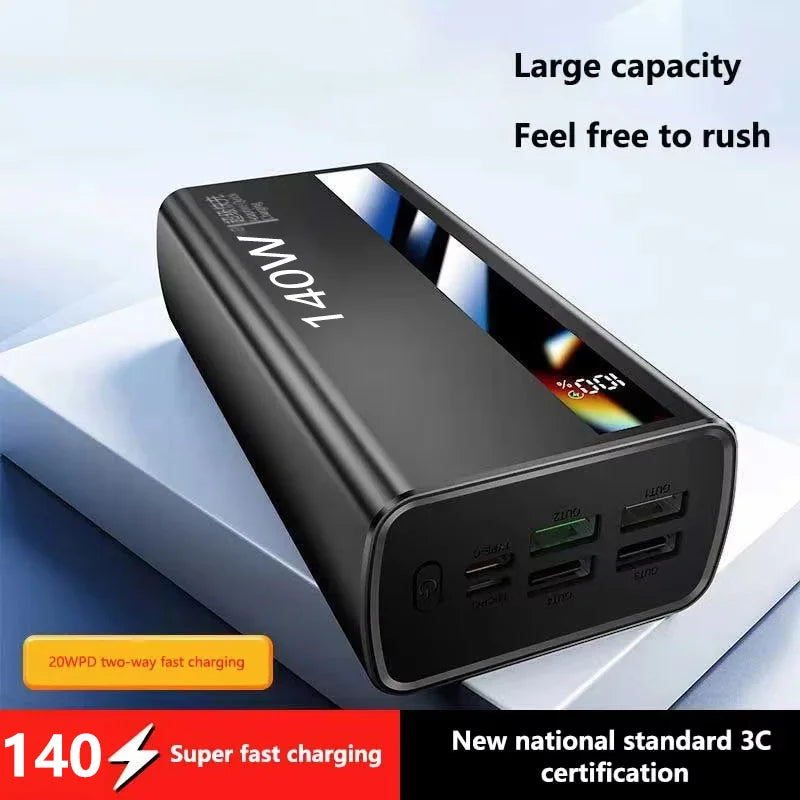 Lenovo 140W Fast Charging Power Bank with Digital Display