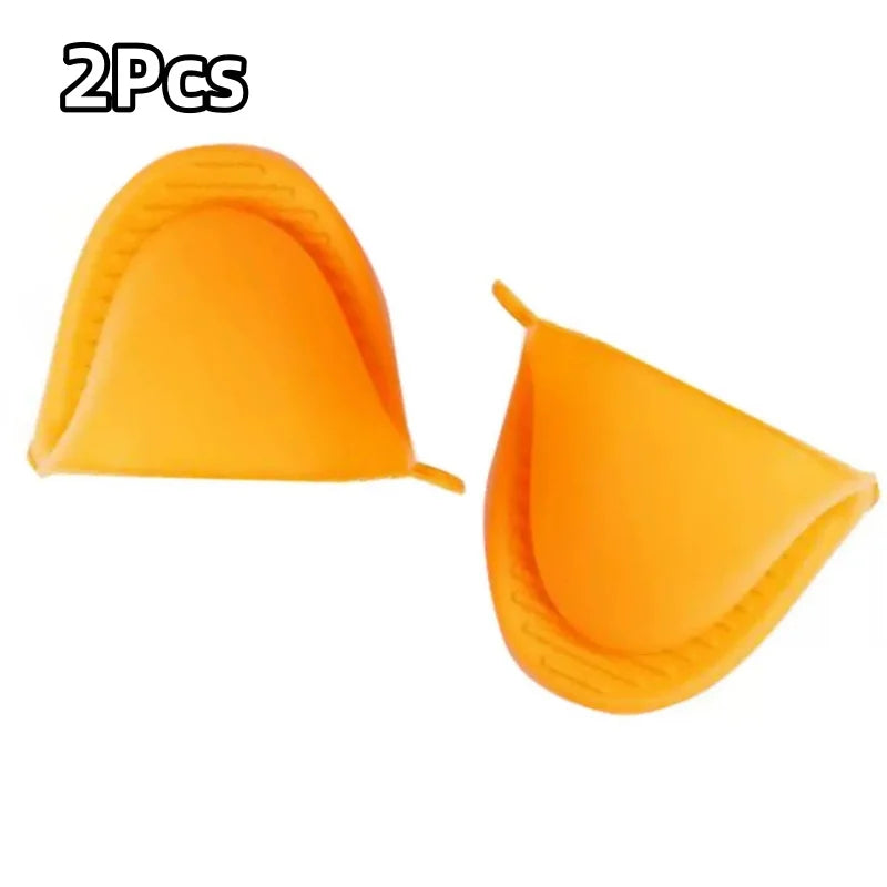 2-Pack Silicone Heat Resistant Pot Holder Gloves
