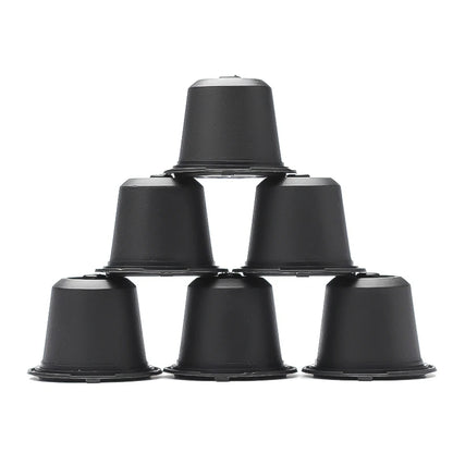 Refillable Nespresso-Compatible Coffee Pods with Reusable Filters & Accessories