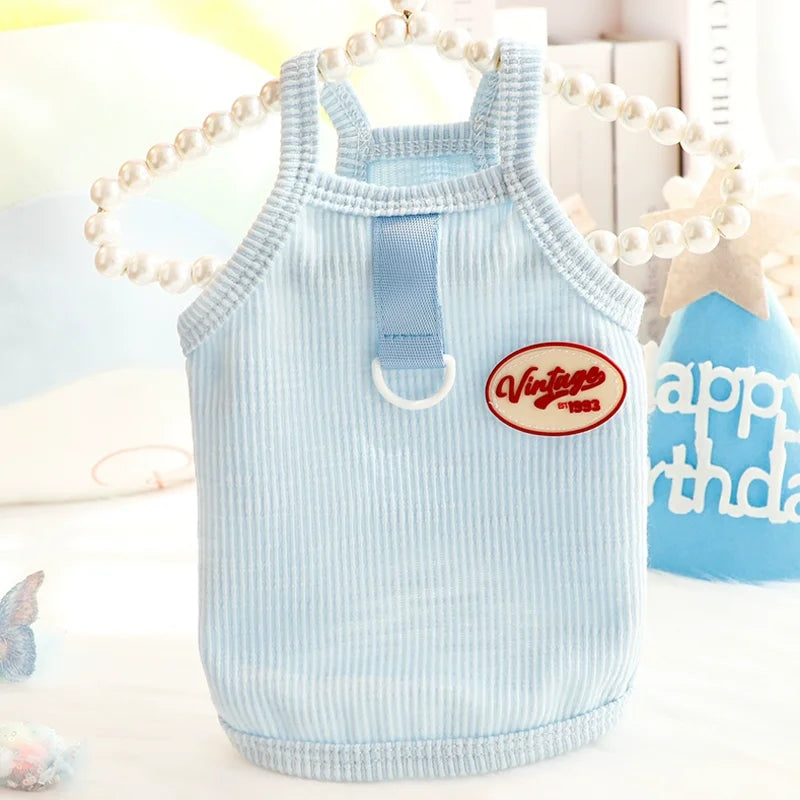 Striped Dog Vest