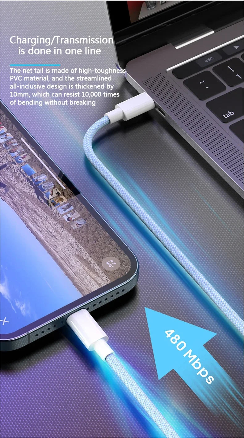 USB-C to Lightning Cable