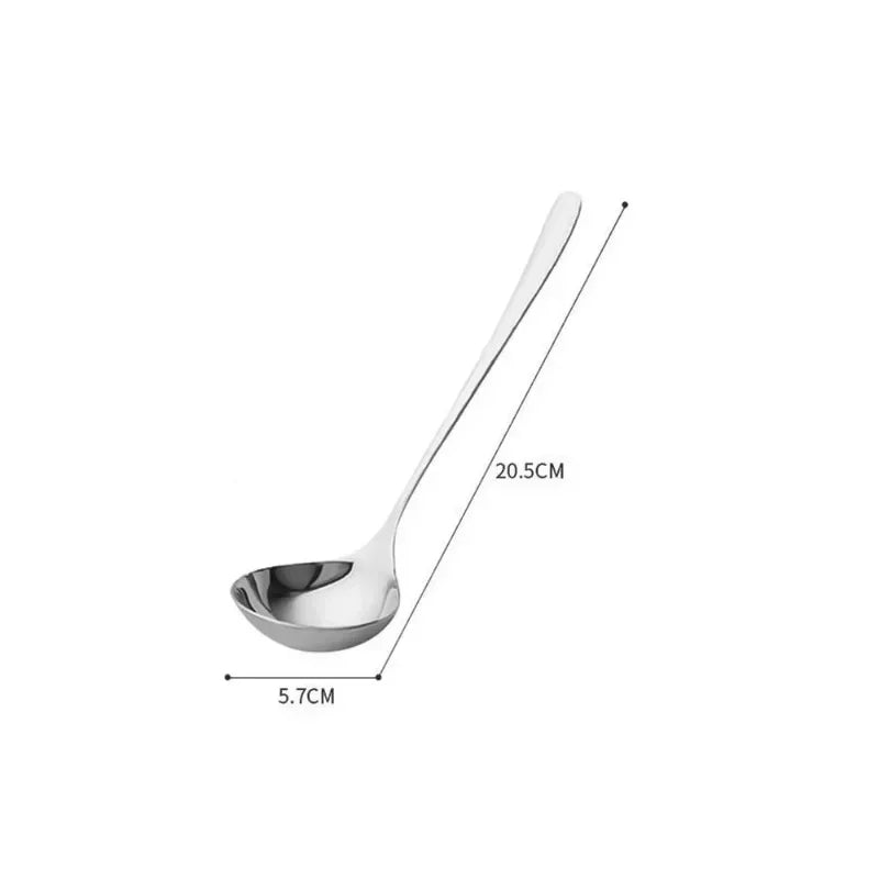 Stainless Steel Long Handle Soup Spoon
