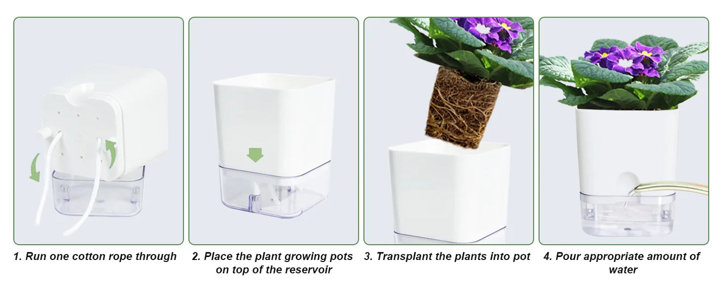 Self-Watering Plant Pot