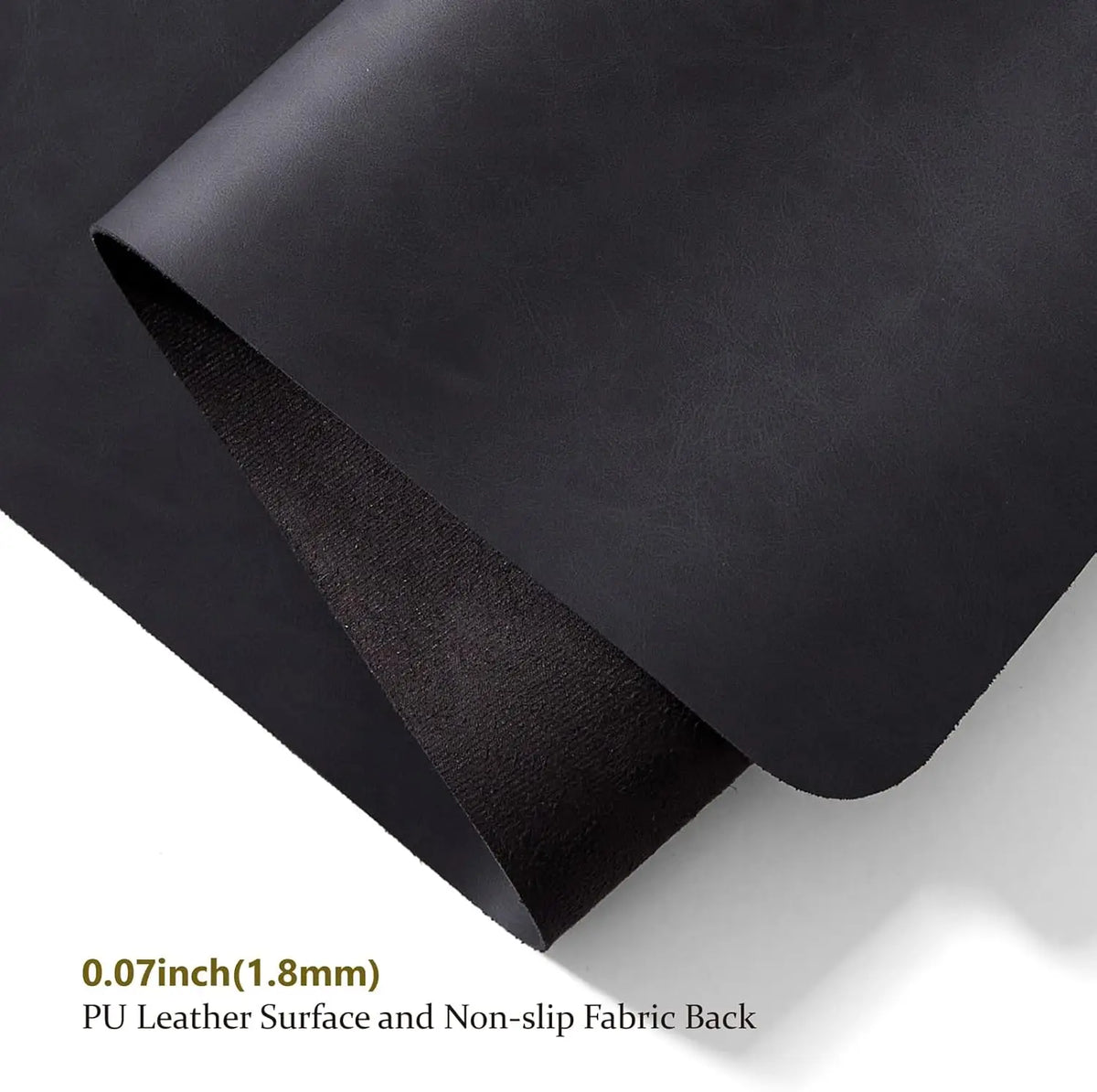 Distressed PU Leather Desk Mat