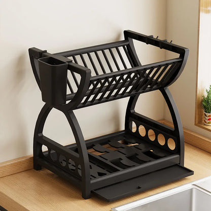 Double-Layer Dish Drying Rack