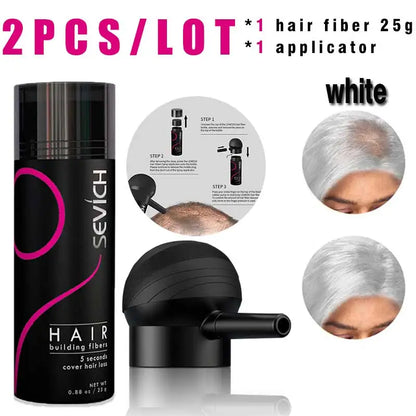 SEVICH Hair Building Fibers Set