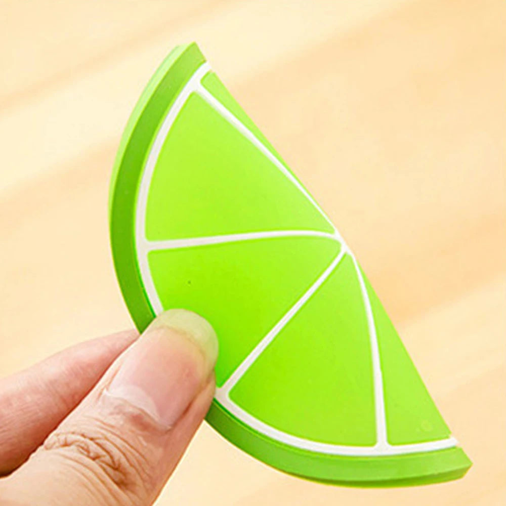 Fruit Shape Cup Coaster Silicone Slip Insulation Pad