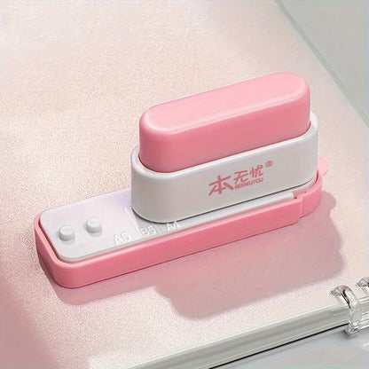 Compact 5-Hole Punch for Notebooks, Planners & Office Documents