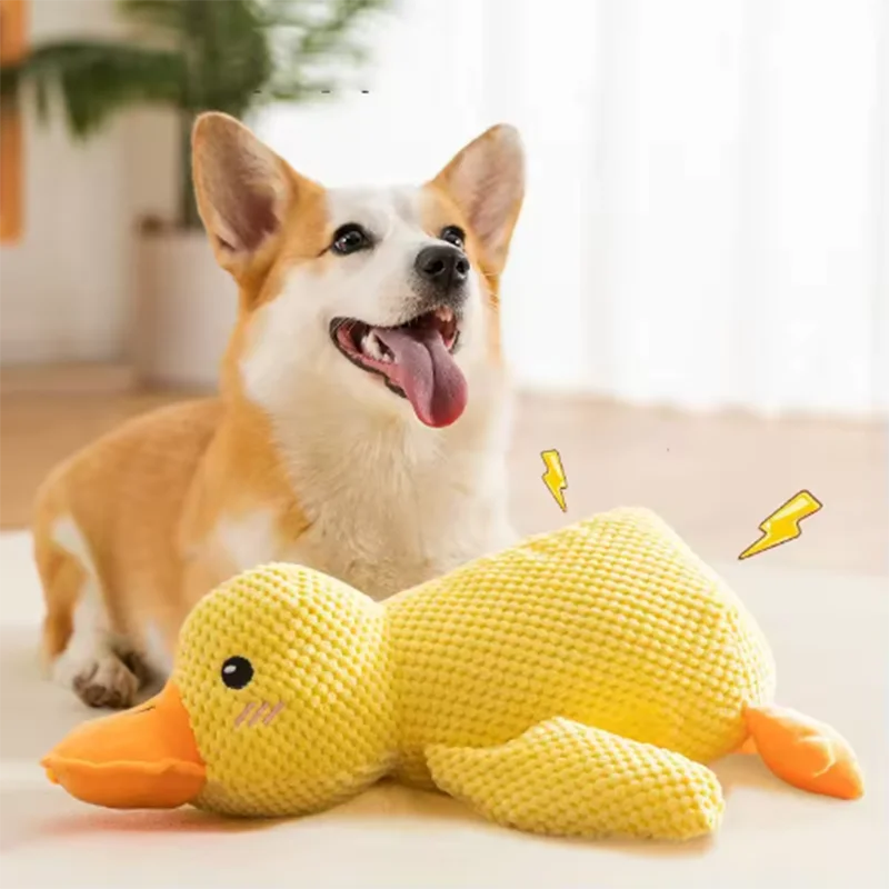 Duck Plush Squeaky Dog Toy