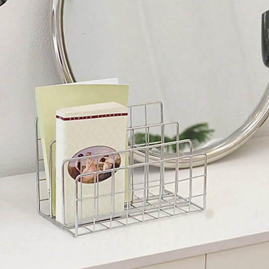Iron Book Sorter & Magazine Organizer