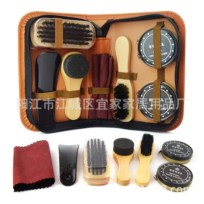 Portable Professional Shoe Care Kit