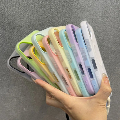 Candy Color Mobile Phone Case for iPhone