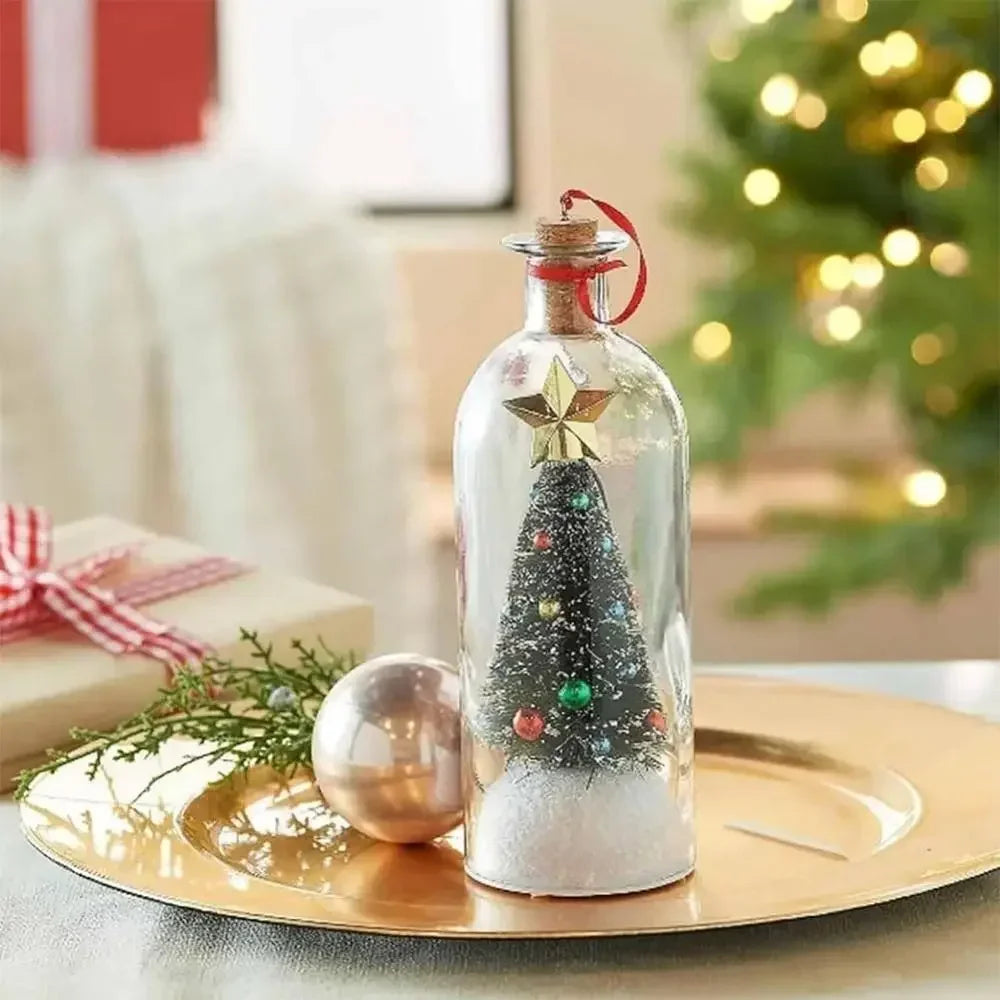 Recordable Christmas Tree Message Bottle