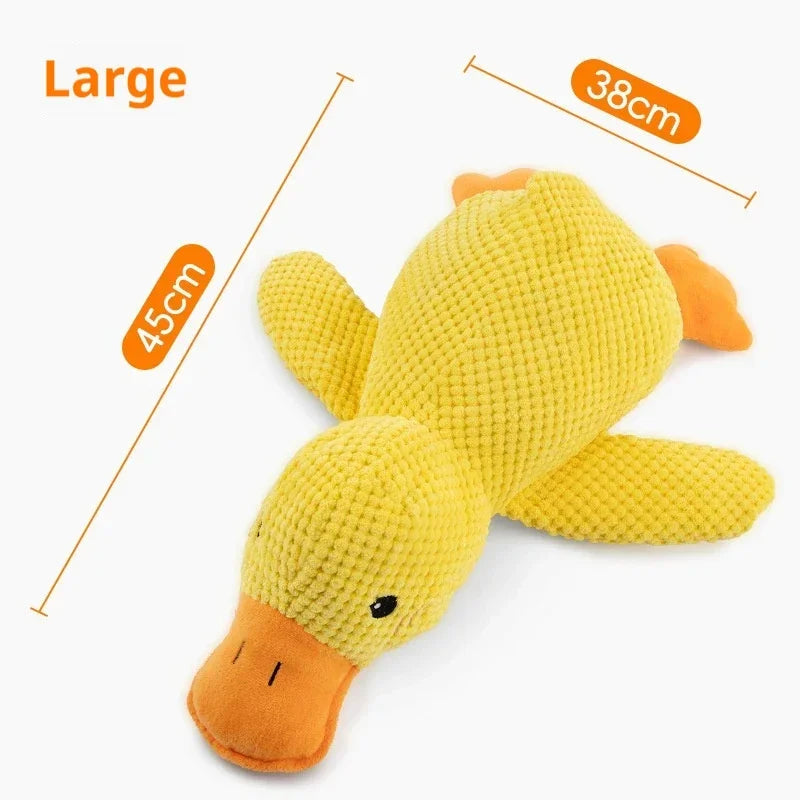 Calming Duck Plush Dog Toy