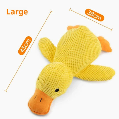 Calming Duck Plush Dog Toy