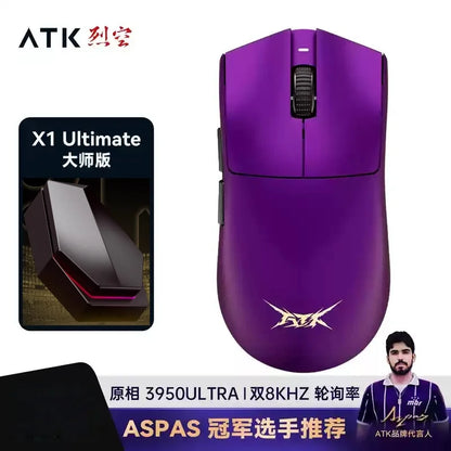 ATK X1 2.4g Wireless Lightweight Ergonomic Gaming Mouse