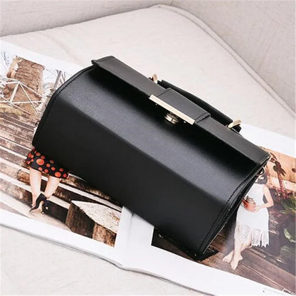 Classic PU Leather Flap Crossbody Handbag