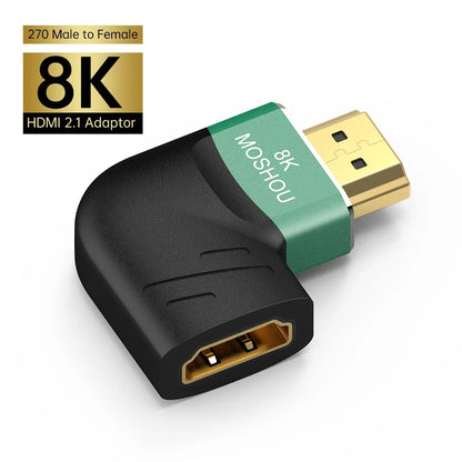 MOSHOU 8K HDMI 2.1 Adapter Cable Converter