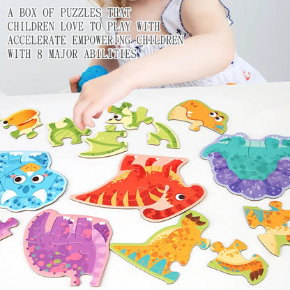 Wooden Jigsaw Puzzle Kids Toy