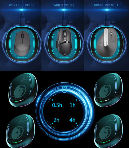 Rechargeable Mouse Mover with Timer