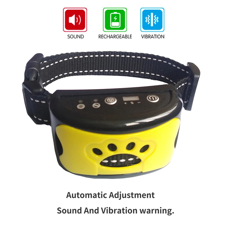 USB Rechargeable Anti Barking Dog Training Collar