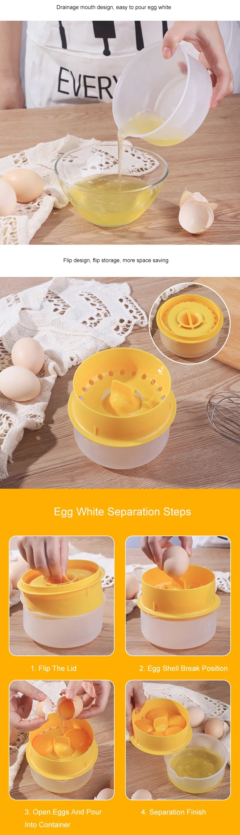 Egg Yolk Separator