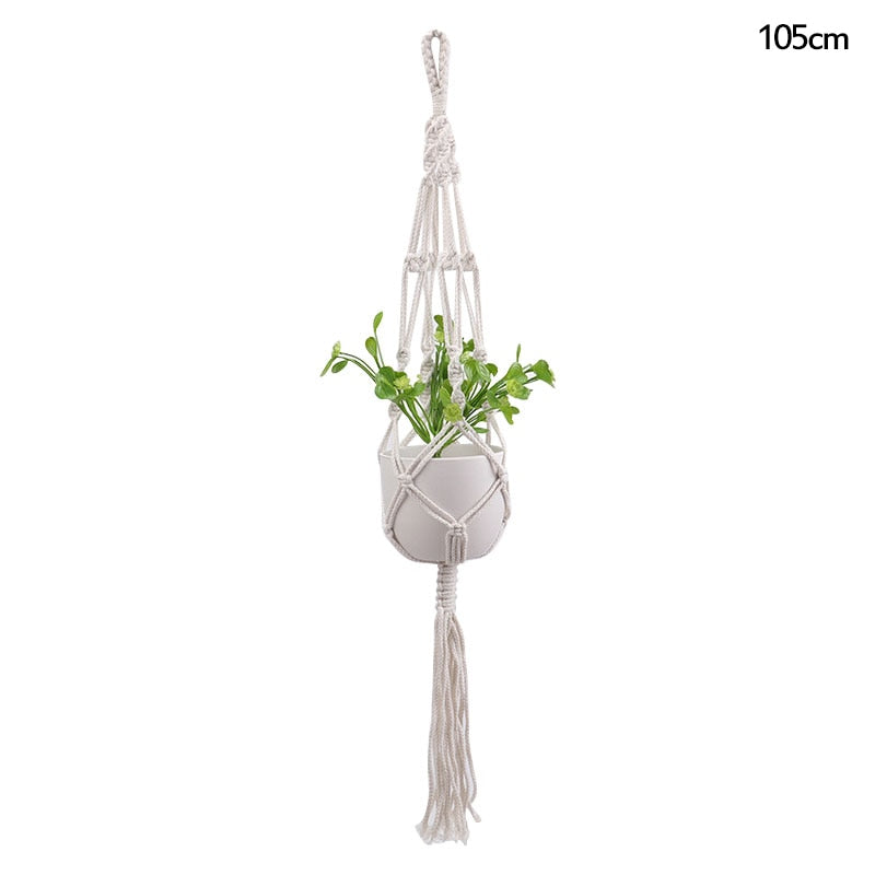 Macrame Handmade Plant Hanger Baskets