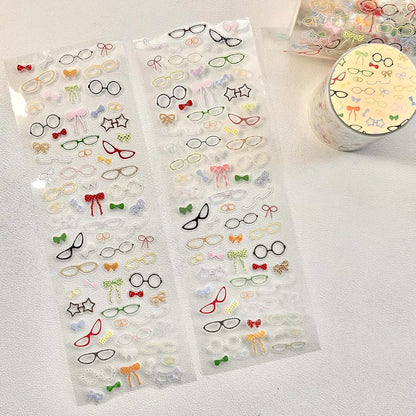 PET Decorative Sticker Tape Roll