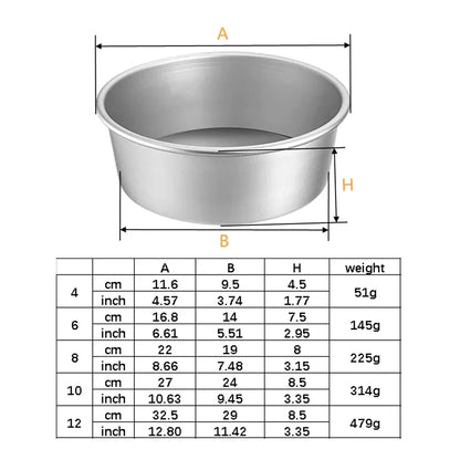 Tiered Round Cake Mold Set
