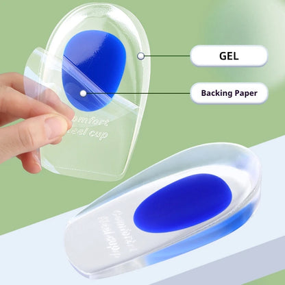 Silicone Heel Cushion Half Insoles