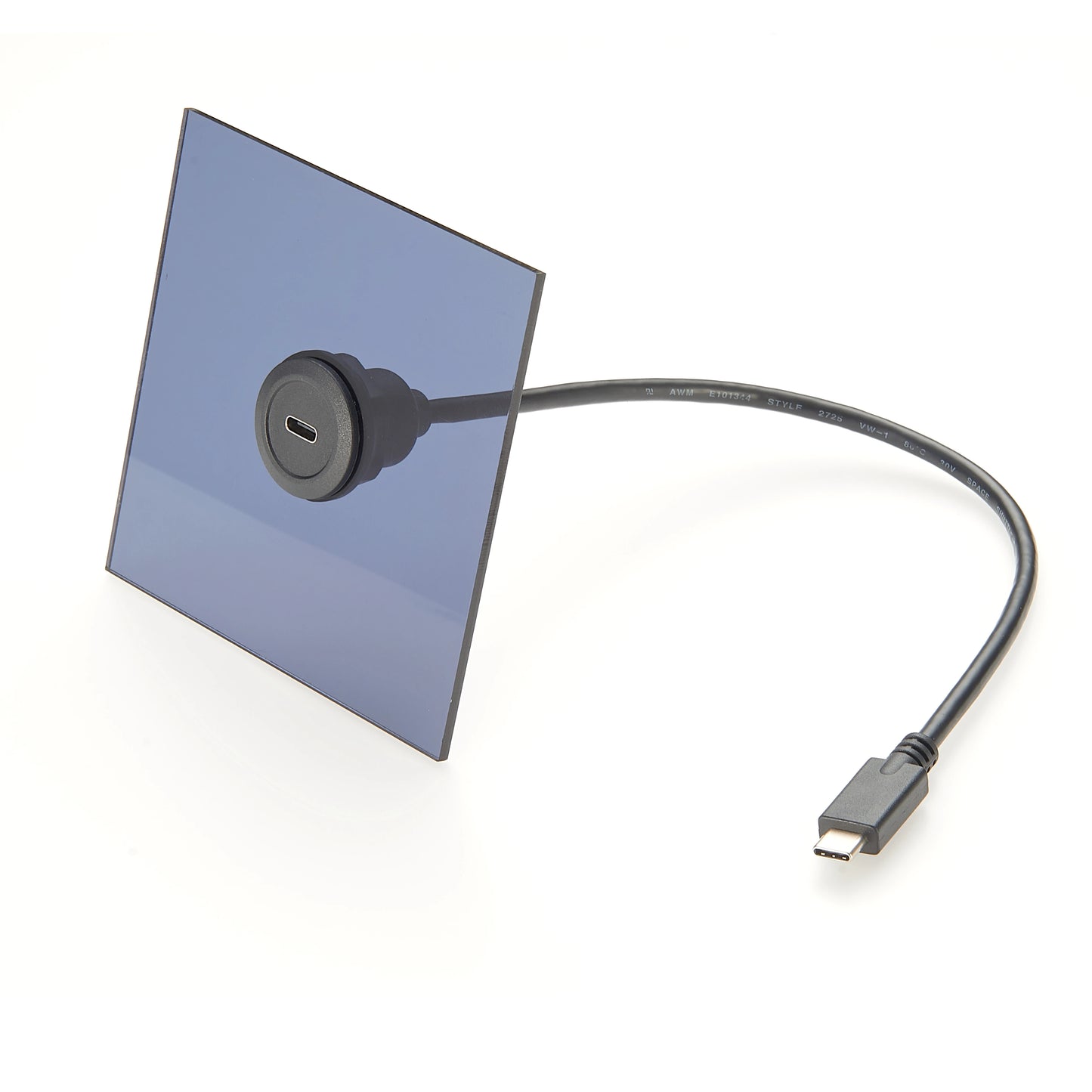 USB 3.1 Type-C Panel Mount Extension Cable – 10Gbps