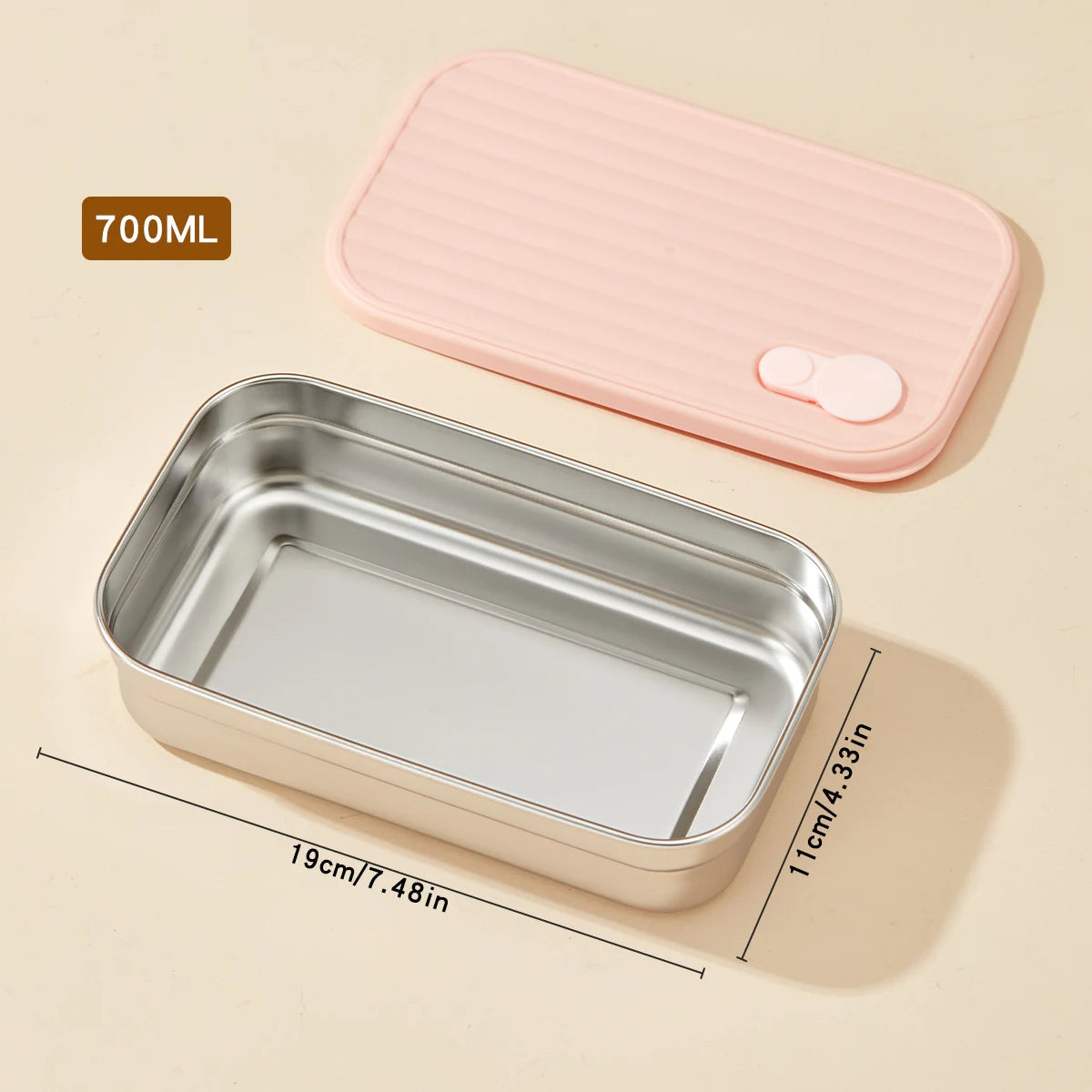 Leakproof Bento Food Container – 600ml–700ml