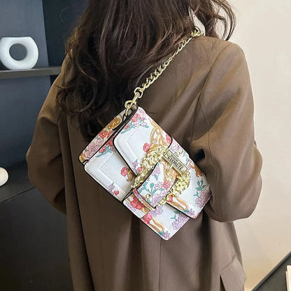 Luxury Vintage Crossbody Tote Handbag