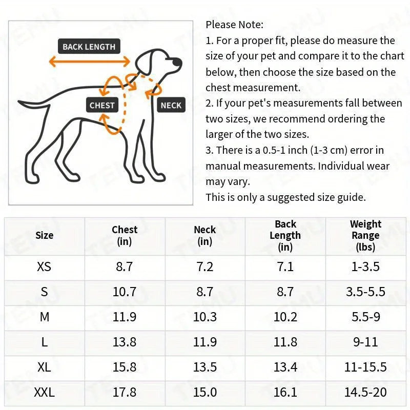 Warm Plush Dog Sweater for Autumn & Winter