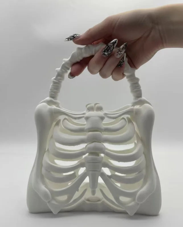 Skeleton Rib Cage Handbag