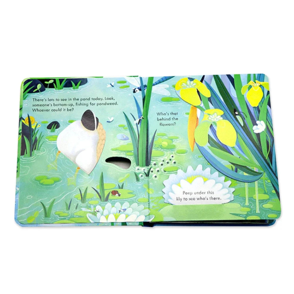 Usborne Peep Inside the Pond – Lift-the-Flap Book