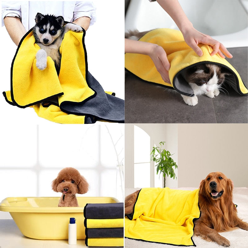 Quick-drying Dog and Cat Towels