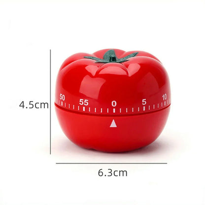 Tomato Kitchen Timer – Mechanical Countdown Reminder