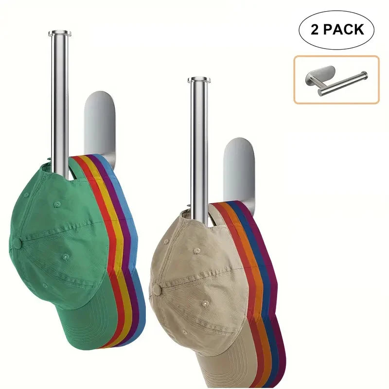 1/2Pcs Stainless Steel Cap Hanger